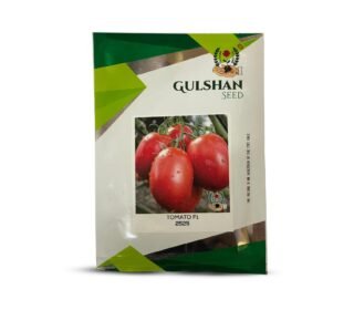 Gulshan Seed Farm Tomato F1 2525 Vegetable Seeds | Premium Hybrid Tomato Seeds for Farming, Seedbeds, Pots & Home Garden | High Yield, All-Season, Easy to Grow, Disease Resistant Plants