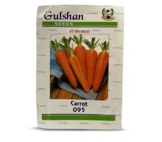 Gulshan Seed Farm Carrot F1-Hybrid Vegetable Seeds | High-Yield Orange Carrot Seeds for Home & Terrace Garden | Sweet, Crisp, Nutrient-Rich Carrots | Climate Friendly