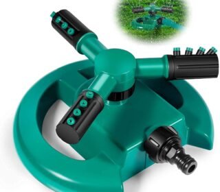 Scholazs Water Sprinkler Garden Pipe - Large Area Coverage Automatic 360° Multipurpose Yard Sprinklers for Plant Irrigation and Kids Playing, Efficient System for Watering Plants (Sprinkler Hose)