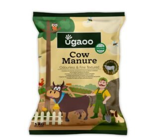 Ugaoo Cow Dung Manure Fertilizers for Plants & Home Gardening - 5 kg