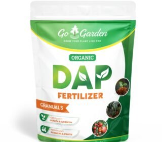 Go Garden - All Purpose Bio DAP Fertilizer for Home Plants & Gardening Purpose - 100% Water Soluble Fertilizer 400 Gram Granules